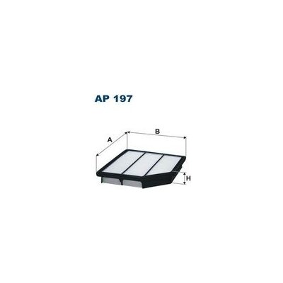 Vzduchový filtr FILTRON AP 197 – Hledejceny.cz