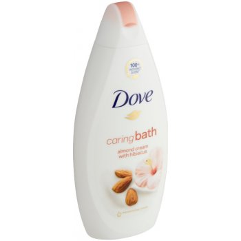 Dove Purely Pampering Almond pěna do koupele mandle a ibišek 500 ml