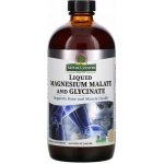 Nature's Answer Liquid Magnesium Malate and Glycinate, hořčík malát a bisglycinát, 480 ml – Hledejceny.cz