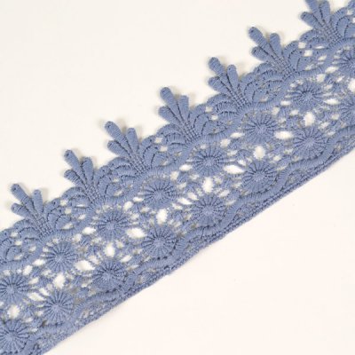 Takoy Polyesterová krajka vzor 4 šedomodrá – Zbozi.Blesk.cz