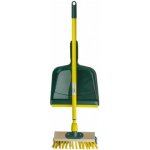 BÜMAG Koště 25 cm s teleskopickou rukojetí a lopatkou 52661D – Hledejceny.cz