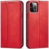 Pouzdro a kryt na mobilní telefon Apple Pouzdro Mezamo Magnet Fancy Case iPhone 12 Pro Max Pouch Card Wallet Card Stand Red