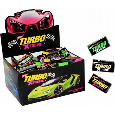 X-TREME TURBO Žvýkačka s obrázky 100 ks – Zboží Dáma