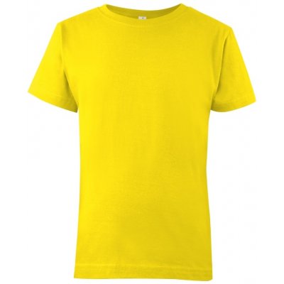 Alex Fox Classic dětské triko žluté s krátkým rukávem