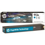 HP 913A originální inkoustová kazeta azurová F6T77AE – Zboží Mobilmania