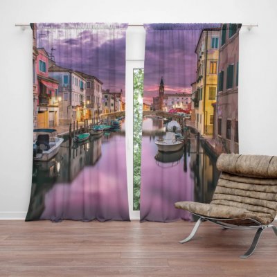 Sablio Závěs Benátky: 2ks 140x250cm – Hledejceny.cz