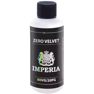 Imperia Beznikotinová báze Zero Velvet PG20/VG80 0mg 100ml – Hledejceny.cz