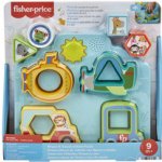 Fisher Price Baby puzzle dopravní prostředky pro miminko Světlo Zvuk 25hrp31 – Zbozi.Blesk.cz