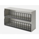 Yamazaki Úložný box Tower 5808 šedý – Sleviste.cz