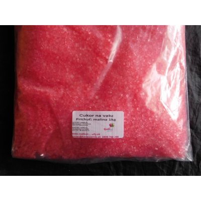 spejlenacukrovouvatu.cz Cukr na cukrovou vatu malina 1 kg – Zboží Dáma