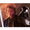 Zuty Malování podle čísel Luke a Darth Vader