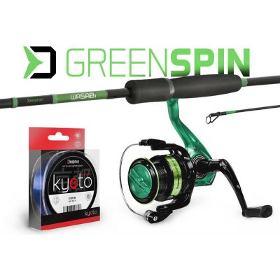 Delphin Přívlačový set GreenSPIN 240 cm/30 g + 3T + 0,181mm – Zboží Dáma