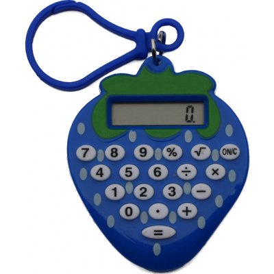 GTUP Kalkulačka pro děti JAHODA modrá GT-24BLUE – Zboží Dáma