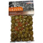 Ilida Olivy zelené s chilli papričkami a oregánem 250 g – Zboží Dáma