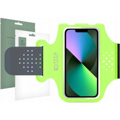 Pouzdro Tech-protect M1 Universal Sport Armband Green Lime – Zboží Mobilmania