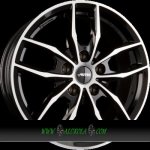 Autec Bavaris 7,5x17 5x112 ET52 black polished – Hledejceny.cz