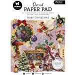 Blok s papírovými výseky Studio Light "Fairy Christmas", A5, 20 l. - Vánoce s vílami – Zboží Dáma