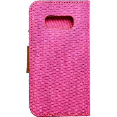 Pouzdro Canvas Book Samsung S10e růžové – Zboží Živě