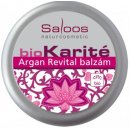 Tělový balzám Saloos Bio Karité do kapsy Argan Revital bio balzám 19 ml