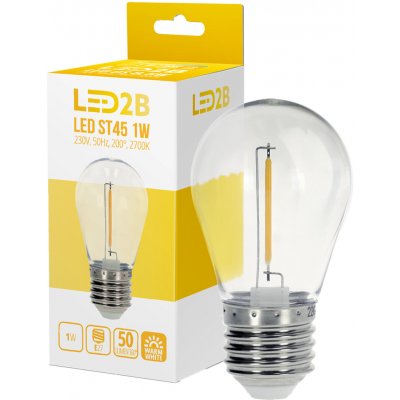 Kobi Retro LED žárovka 1 W, 2700 K, E27 – Hledejceny.cz