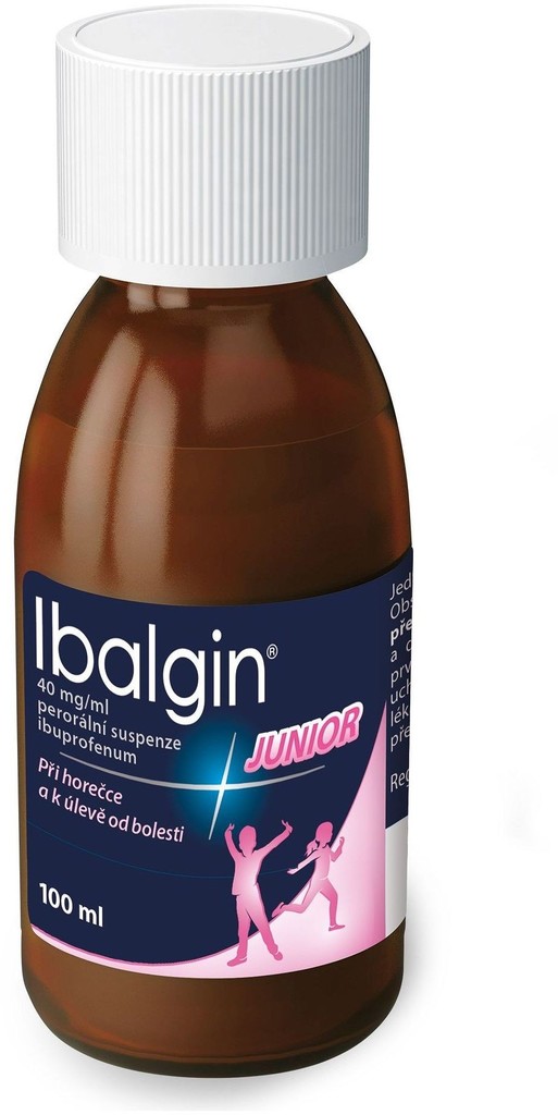 Ibalgin Junior 40 mg/ml por.sus. 1 x 100 ml od 174 Kč - Heureka.cz