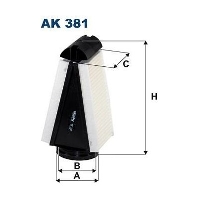 FILTRON vzduchový filtr AK 381 – Hledejceny.cz