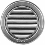 Mřížka větrací HACO průměr 75 mm kruhová se síťovinou nerezová | Zboží Auto