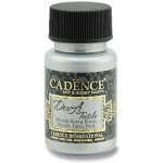 Textilní barva Cadence stříbrná 50 ml – Hledejceny.cz