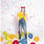 Vystřelovací konfety barevné 20 cm – Hledejceny.cz