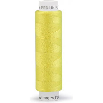 Prima-obchod Polyesterové nitě Unipoly návin 100 m, barva 165 Sulphur Spring