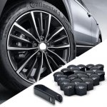 HIAHXC 20 kusů krytek šroubů kol, krytky šroubů kol univerzální krytky matic kol, krytky na šrouby – Sleviste.cz