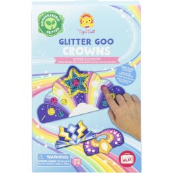 Tiger Tribe Kreativní sada Glitter Goo Crowns Super Rainbow