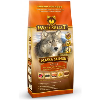 Wolfsblut Alaska Salmon Adult losos s bramborem 2 kg