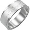 Prsteny Šperky eshop prsten lesklý ornament D11.19
