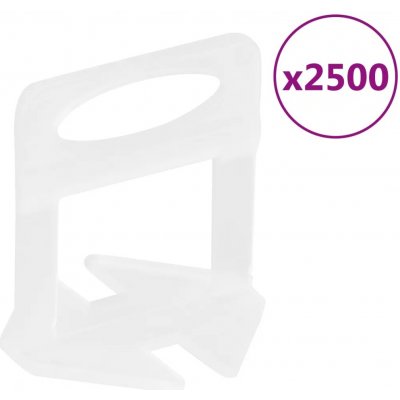 Klipy/Klíny pro nivelaci dlaždic VidaXL 2500 ks – Hledejceny.cz