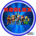 Jedlý tisk ROBLOX ● materiál: JEDLÝ PAPÍR Ⓜ️, ● velikost: průměr 7 cm ☝ – Hledejceny.cz