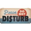 Obraz Postershop Závěsná cedule: Do Not Disturb - 20x10 cm