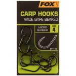 Fox Carp Hooks Wide Gape vel.4 10 ks – Hledejceny.cz