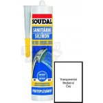 Soudal sanitární silikon 310 g transparentní – Hledejceny.cz