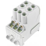 Eleman UVB 100 L G rozbočovací blok na DIN lištu šedá max 101A/1000V /1003164/ – Sleviste.cz