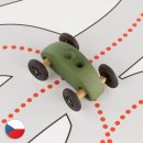 Trihorse Autíčko Finger Car zelené se závodní dráhou