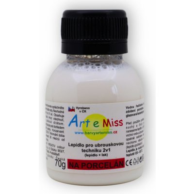 Artemiss Vypalovací lepidlo na porcelán decoupage 70 g – Zboží Dáma