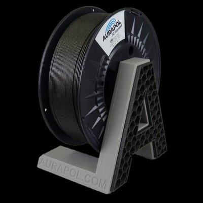 Aurapol PLA Galaxy Černá 1 kg 1,75 mm – Zboží Živě