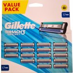 Gillette Mach3 Sport 17 ks – Zboží Mobilmania