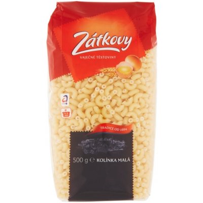 Zátkovy Vaječné Těstoviny Kolínka malá 0,5 kg – Zbozi.Blesk.cz