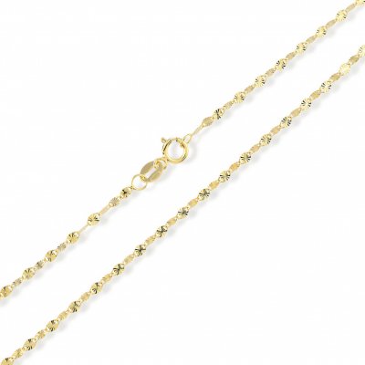 Lillian Vassago Celozlatý řetízek LLV31-GCH033 – Zboží Mobilmania