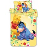 Jerry Fabrics povlečení Medvídek Pů žluté 100 x 135 60 x 40 cm – Zboží Dáma