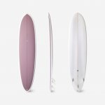 OLAIAN Hybridní surf 500 8' 62 l se třemi ploutvičkami 8' – Zboží Dáma