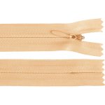 Prima-obchod Spirálový zip skrytý No 3 délka 50 cm, barva 106 broskvová – Hledejceny.cz