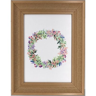 Bondecor Fotorám - plastový strukturovaný, lišta 2035, dřevo Velikost: 30x40 – Zboží Živě